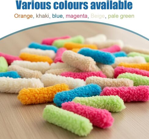 100 PCS Mop Fly Tying Materials, Trout Nymphs Caddis Body for Hand Tie in Kuwait