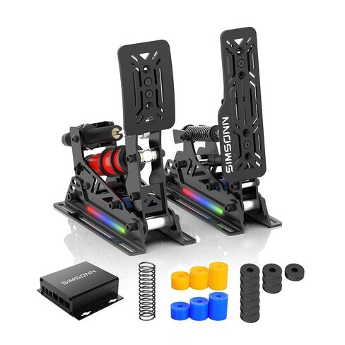 دواسة SIMSONN PRO X Ultra Racing Simulator مع مفاعل لمسي (P2-H2 + VAM Pro 2PCS + لوحة قاعدة) in Kuwait