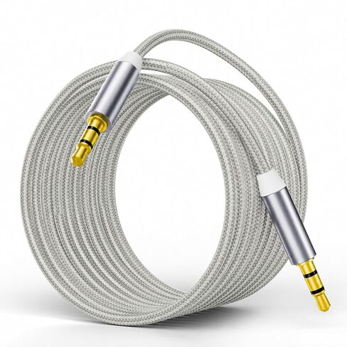 3.5mm Aux Cord 20FT, Male to Male TRS Stereo Audio Cable in Kuwait