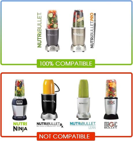 New Blender Cup and Blade Replacement Parts32oz Cup and Extractor Blade and 2 RubberGaskets 4-Piece Compatible with NutriBullet High-Speed Blender/Mixer System 600W/900w Series in Kuwait