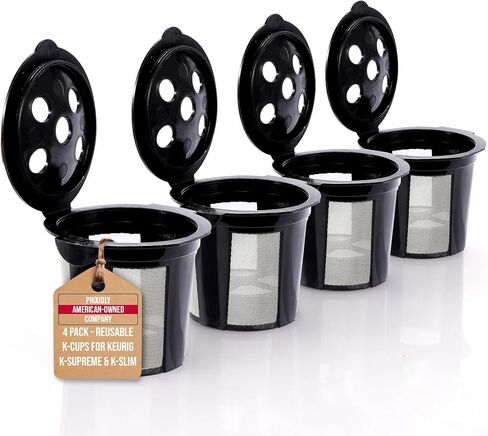 Reusable K Cups for Keurig Supreme & K Duo Gen 2 by PureHQ - Coffee Pods in Saudi Arabia