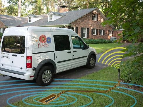 Mighty Mule FM231 Wireless Driveway Alarm – Electromagnetic Vehicle Detection, Indoor Receiver, 400 ft Range, Expandable, Battery Powered, Easy Installation, Driveway & Property Security System in Kuwait