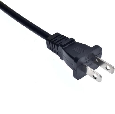 Toptekits NEMA 1-15P to IEC320 C7 Figure 8 Retractable Spring Power Cord, US 2 Prong to C7 Shotgun Connector, 18AWG Universal Replacement AC Power Cable, 10-30cm (4-12 inch) in Saudi Arabia