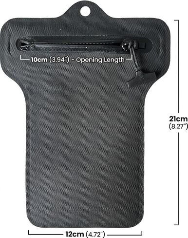 IPX8 Airtight Waterproof & Fire Resistant Pouch – Dry Bag for Phone, Passport, Cash, Car Key & Electronics in Kuwait