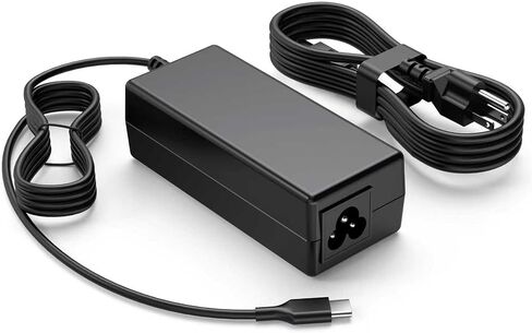 45W USB C Chromebook Charger, Type C Laptop Charger Replacement Compatible with Acer Chromebook 315/311, HP Dell Lenovo Samsung Google, PD Power Adapter with 8.8FT Cord in Kuwait