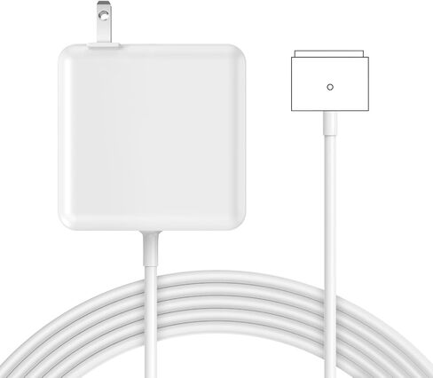 45W Charger for MacBook Air, 45W Magnetic2 T-Tip Power Adapter Charger Replacement for Mac Air 11/13 Inch (Between 2012-2017) in Saudi Arabia