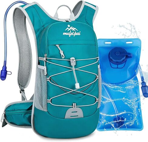 Hiking Travel Backpack for Men Women, 20L Lightweight Camping Backpack, Hiking Daypack with Water Bladder for Hiking in Kuwait