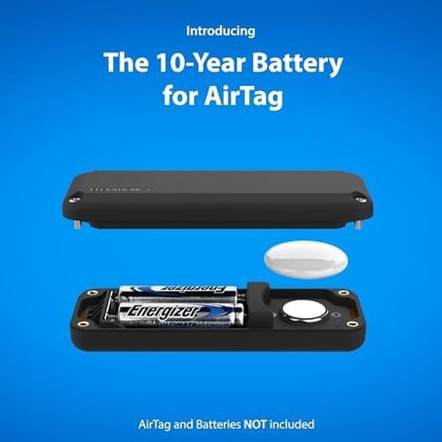 Elevation Lab AirTag 10-Year Battery (4 Pack) + AirTag Wallet (2 Pack) in Kuwait