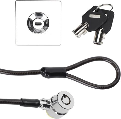 Computer Lock Galvanized AntiTheft Cable with Easy Use for Office in Saudi Arabia