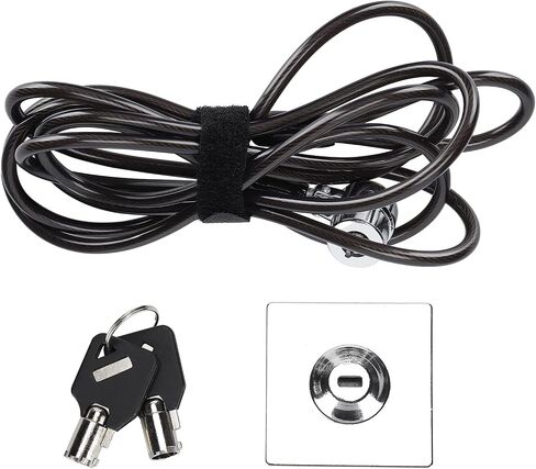Computer Lock Galvanized AntiTheft Cable with Easy Use for Office in Saudi Arabia