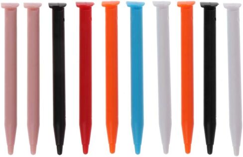 10pcs Plastic for Touch Screen Stylus Pens for 2DS XL/LL Console Safety Pencil Accessories Stylus Pen Touch Screen Refill Digital Rejection Tactile Tilt Detection Fine Point Drawing in Kuwait
