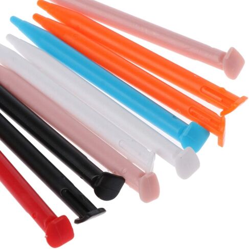 10pcs Plastic for Touch Screen Stylus Pens for 2DS XL/LL Console Safety Pencil Accessories Stylus Pen Touch Screen Refill Digital Rejection Tactile Tilt Detection Fine Point Drawing in Kuwait