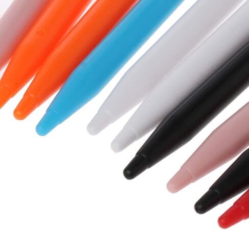 10pcs Plastic for Touch Screen Stylus Pens for 2DS XL/LL Console Safety Pencil Accessories Stylus Pen Touch Screen Refill Digital Rejection Tactile Tilt Detection Fine Point Drawing in Kuwait