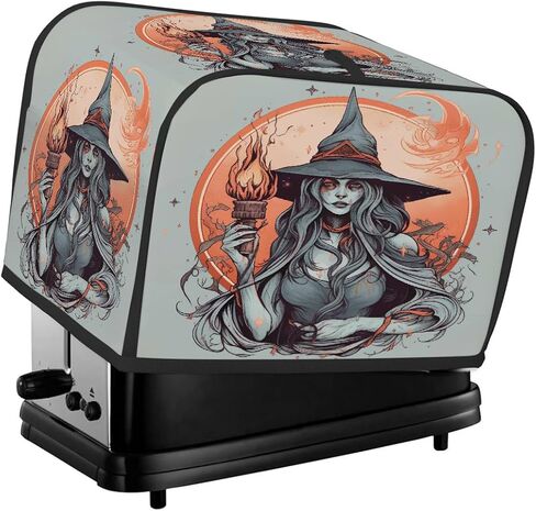 Toaster Covers 4 Slice Wide Slot Galaxy Rooster Toaster Oven Dust Covers Small Kitchen Appliances Bread Machine Cover with Pockets Dust and Fingerprint Protection Gift for Mother in Saudi Arabia