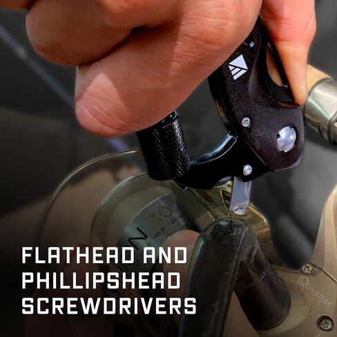 Dark Energy Carabiner Pro - سكين جيب مرتفع وحلقة تسلق - أساسيات التخييم in Kuwait