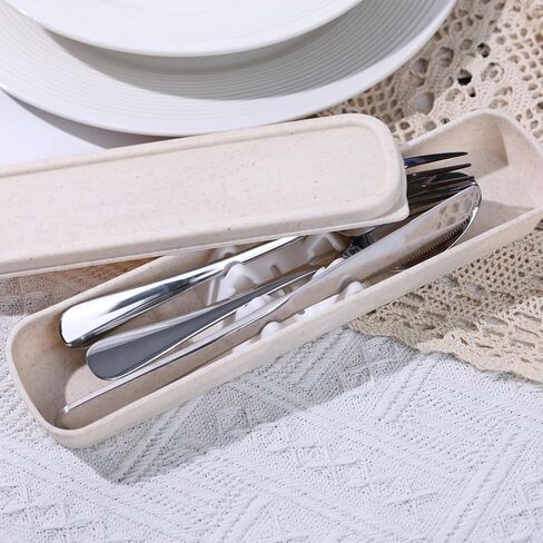 3PCS Travel Utensils with Case for Home and Kitchen Home Improvement in Saudi Arabia