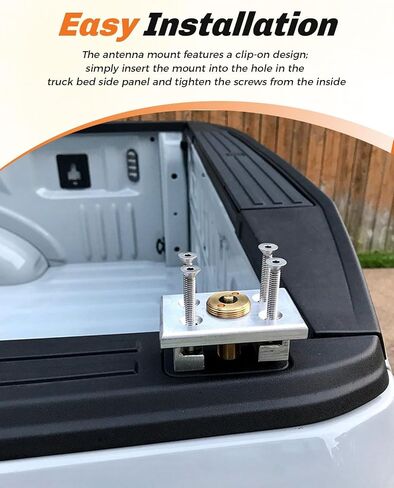 CB Stake Pocket Mount, Truck Stake Pocket Antenna Bracket for CB HAM Radio in Saudi Arabia