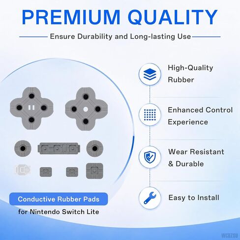 WCDZSU Conductive Rubber Pads Replacement for Nintendo Switch Lite Console in Saudi Arabia