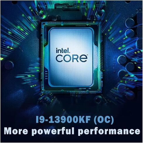 Intel i9-13900KF Processor: 24-Core, 32-Thread CPU (4.3-5.4 GHz, 125W TDP) with 200W TDP CPU Cooler. 8 P-cores + 16 E-cores, PCIe 4.0. Supports DDR5-5600 RAM, 36MB Cache. OEM Tray (Bulk Packaging) in Saudi Arabia