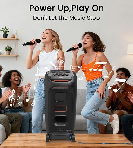 سلك طاقة متوافق مع مكبر صوت JBL PartyBox 110/520/710/720/Club 120/On-the-Go Essential؛Encore 2/Essential 2، المرحلة 320، كابل طاقة بديل لمكبرات الصوت لـ PartyLight Beam-6Ft in Kuwait