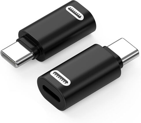 MoKo Lightning to USB-C Adapter for iPhone 17 Air 16 15, 2 Pack, White PD in Saudi Arabia