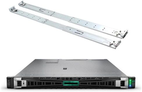 HPE ProLiant DL360 Gen11 1U Rack Server Bundle with Dual Xeon 6430 32-Core 2.1GHz, 1TB DDR5 Memory, 30.72TB Enterprise SAS SSD Storage, RAID, Dual Power, iLO, Rail Kit, Server 2022 Standard in Saudi Arabia