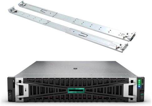 HPE ProLiant DL380 Gen11 2U Rack Server Bundle with Dual Xeon 6430 32-Core 2.1GHz, 1TB DDR5 Memory, 30.72TB Enterprise SATA SSD, RAID, Dual Power, iLO, Rail Kit and Windows Server 2022 Standard in Saudi Arabia