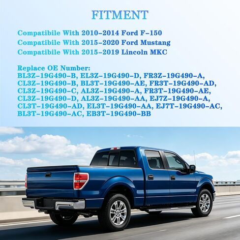 Backup Camera for 2010-2014 Ford F150, 2015-2020 Mustang, 15-19 Lincoln MKC in Kuwait