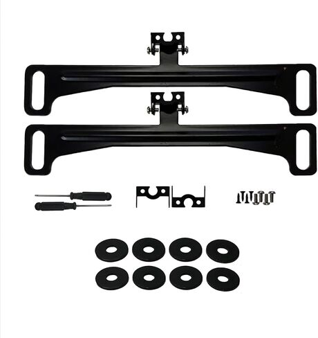 HAIOLORPRO Backup Camera License Plate Mount 2PCS, No-Drill Universal Car Rear View Camera License Plate Bracket, 170° Adjustable Rear View Camera Compatible with Sedan, SUV, Truck in Saudi Arabia