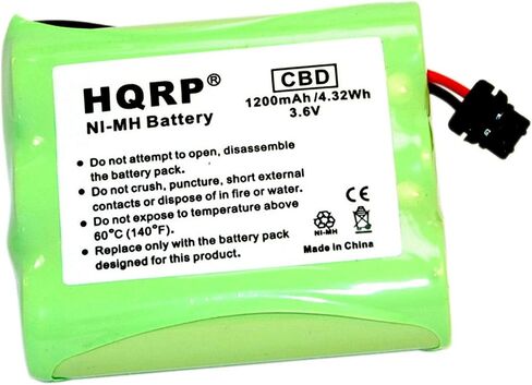 بطارية هاتف لاسلكية HQRP متوافقة مع Uniden BT-905 / BT905 / BP-905 / BP905 استبدال/ممتدة/عالية السعة in Kuwait