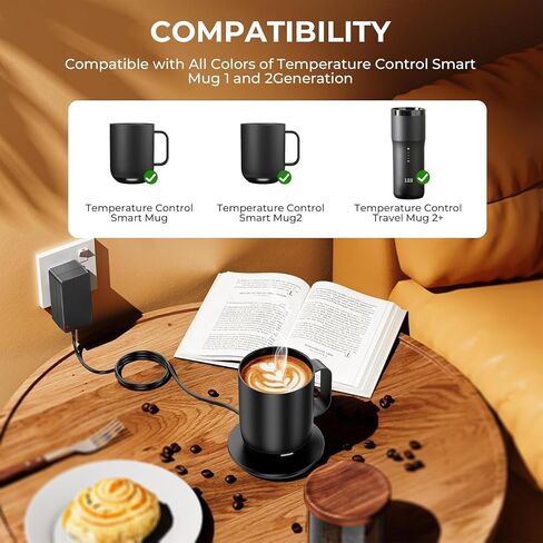 Charging Coaster 2 Compatible with Emb BER Temperature Control Smart Mug in Saudi Arabia