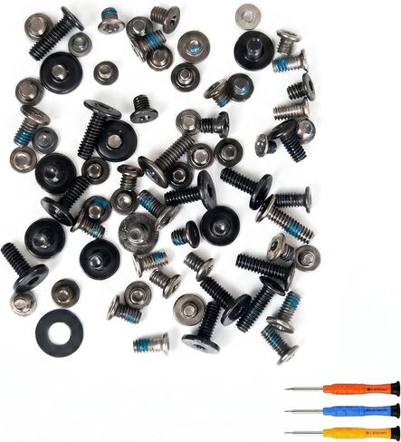 Full Screw Set Replacement for iPad Pro 11 Inch (1st 2018, 2nd 2020, 3rd 2021, 4th 2022) - Complete Internal Repair Kit with 3 Screwdrivers - Universal Fit for A1980 A2228 A2377 A2759 in Saudi Arabia