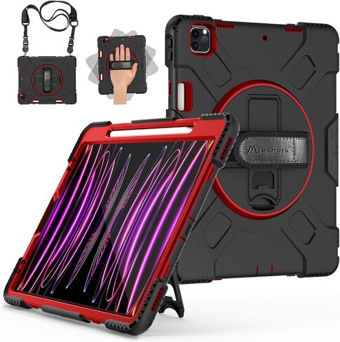 Miesherk Case for iPad Pro 12.9 Inch 6th/5th/4th Gen,Shockproof,Black in Kuwait