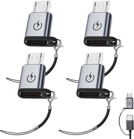 USB C to Micro Adapter, USB C to IP Adapter, Micro to USB C Adapter, USB C to USB Adapter,USB to USB C Adapter,USB C to USB B Adapter,9 Stück. in Kuwait