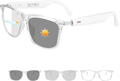 Smart Glasses for Women Men, Bluetoot Glasses with Color-Changing Lenses in Kuwait