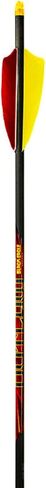 Black Eagle Outlaw Fletched Arrows - 6-Pack-400 Spine-.005 +/- in Saudi Arabia