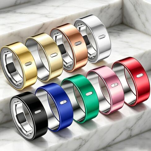 5 Pack TPU Cover Compatible for Oura Ring Gen 4/Gen 3 Protector-Size 9 in Kuwait