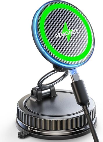 15W MagSafe Car Mount Charger, Vacuum Magnetic Phone Holders for Your Car in Kuwait