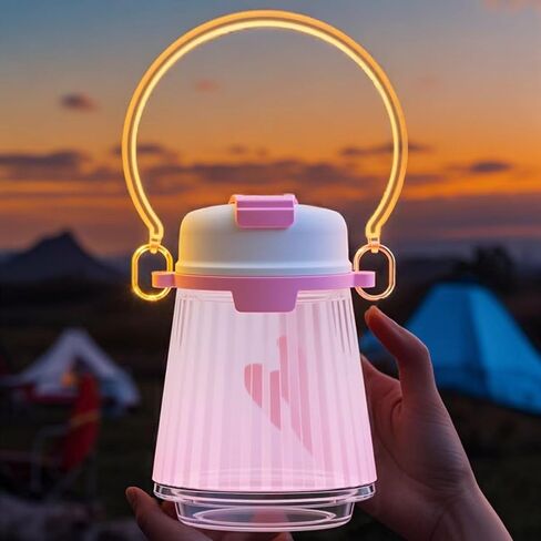 Toycol LED Camping Light, USB Rechargeable LED Decorative Lamp Lantern in Kuwait