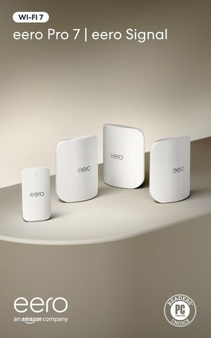 Amazon eero Pro 7 (3-pack) with Amazon eero Signal 4G LTE cellular backup for eero systems in Kuwait
