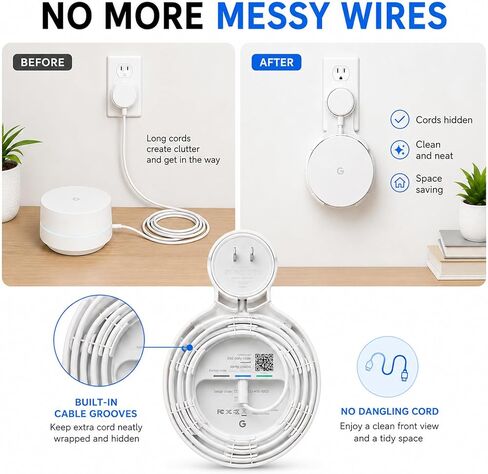 Google WiFi Outlet Wall Mount 3 Pack for AC1200 GA00157-US Mesh Router in Kuwait