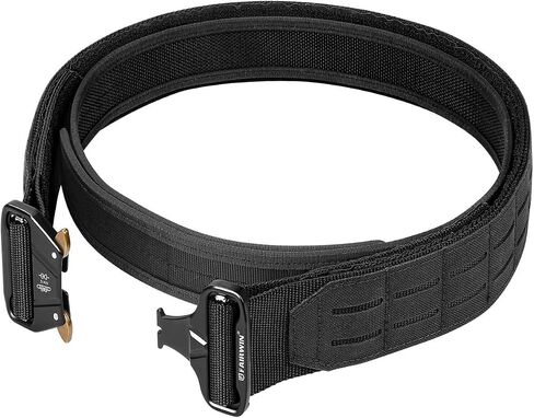 حزام المعركة التكتيكي من FAIRWIN، حزام القتال الحربي Molle Rigger مقاس 2 بوصة مع إبزيم سريع التحرير وأحزمة واجب إنفاذ القانون للرجال in Kuwait