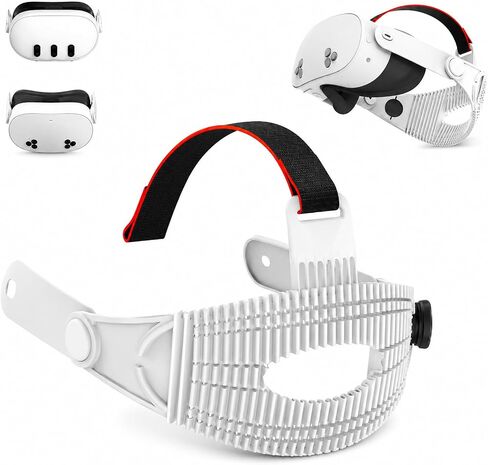 Upgraded Breathable VR Head Strap for Meta Quest 3 / Quest 3S, Black in Kuwait