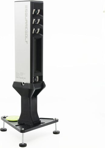 Claire's Prints Tripod Replacement Stand for Square Golf Omni Launch Monitor, Polycarbonate Pillar with USB Port Access and Cable Routing, Bubble Level and Adjustable Feet, Wide Stable Base in Kuwait