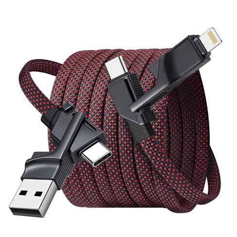 Miger USB C to Lightning Cable, 240W 4 in 1 Charging Cable Fast Charging in Kuwait