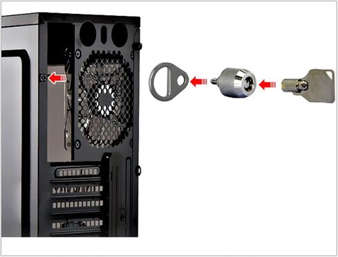 Security Accessories Desktop Computer Anti-Theft Keys Hosting Anti-Theft Computer Management Security Replacement in Saudi Arabia