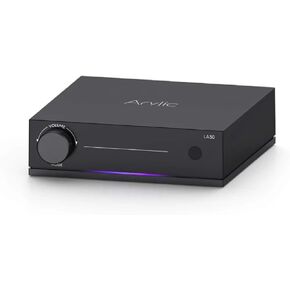 Arylic LA50 Wireless Streaming Amplifier for Home Audio, HDMI ARC Stereo Receiver with AirPlay 2, Google Cast, Spotify Connect, Tidal Connect, 50W x2 Class D Amp, Subwoofer Out, TV Remote Control in Saudi Arabia