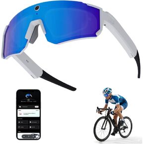 AI Smart Glasses with Camera 4K, Bluetooth Sunglasses for Outdoor Sports in Kuwait