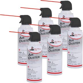 Can Air, Air Duster, 10oz Can, Can Air Duster for Computer, Compressed Canned Air, Electronic Keyboard Cleaner - 10oz Can - 6 Cans in Kuwait