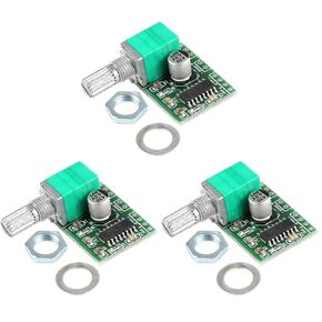 HiLetgo Mini 3W+3W DC 5V Audio Amplifier Handy Digital Power Amp Module Board Dual-Channel PAM8403 Stereo Amplifiers with Potentiometer for DIY Portable in Saudi Arabia